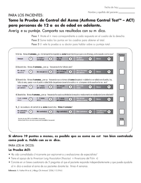 File:ACT 12 and Older - Spanish.pdf